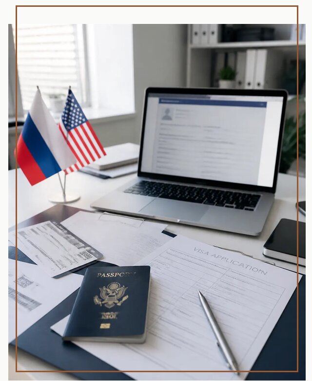 Оформление визы в США для туристов и бизнеса в Глазове