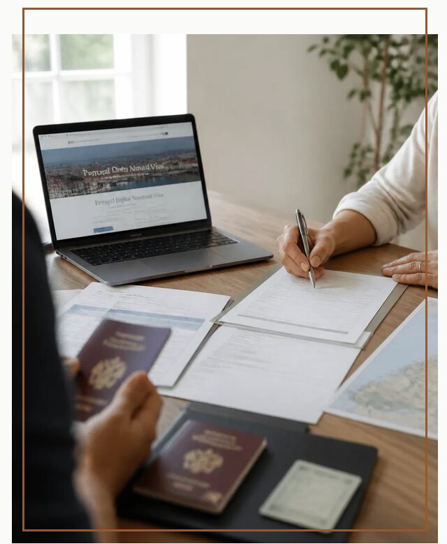 Оформление Digital Nomad и ВНЖ Португалии в Глазове